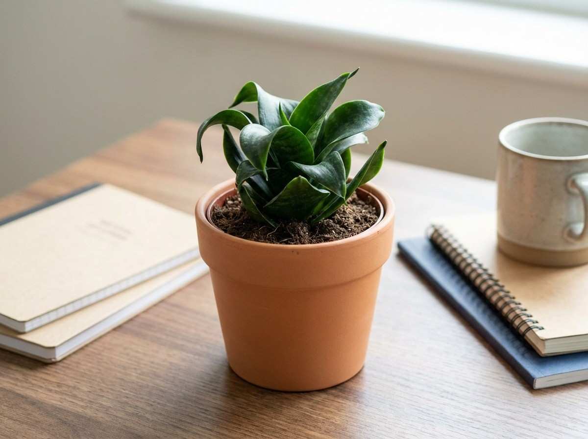 mini spiral snake plant small compact indoor plant